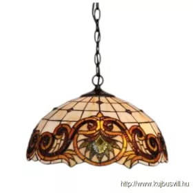 LUXERA 95 TIFFANY függeszték 2xE27/60W Ø40cm