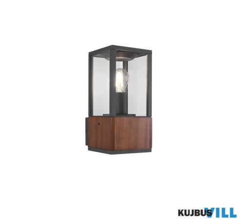 LUXERA T201860130 GARONNE kültéri fali lámpa excl.1xE27 ↕30cm ↔14cm ↗ 18cm