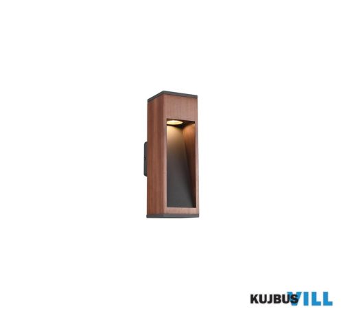 LUXERA T209660130 CANNING kültéri fali lámpa excl.1xGU10 ↕30cm ↔10cm ↗ 12,5cm