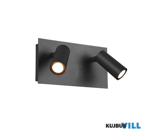 LUXERA T222960242 TUNGA kültéri fali lámpa incl.2x4W LED/420Lm/3000K ↕12,1cm ↔23cm ↗ 13cm