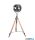 TR R036-06 TROMSÖ ventilátor n/a Tripod Fan Metal Wood max. 60W ↕140cm Ø28cm króm