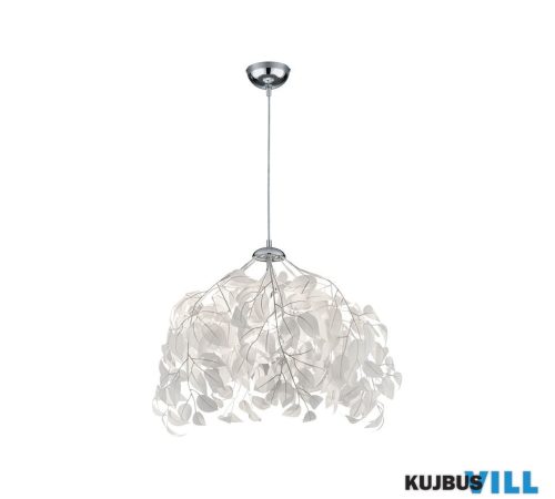 TR R10461901 LEAVY függeszték excl.1xE27 ↕150cm Ø38cm fehér