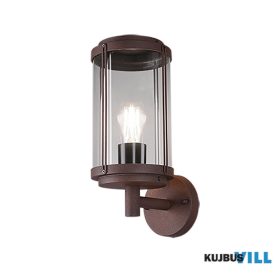   TR 202360124 TANARO kültéri falikar excl.1xE27 ↕32,5cm ↔14,5cm ↗ 18,5cm rozsdabarna