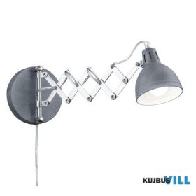   TRIO R20321078 SCISSOR falikar excl.1xE14 Ø15cm ↗ 53cm beton