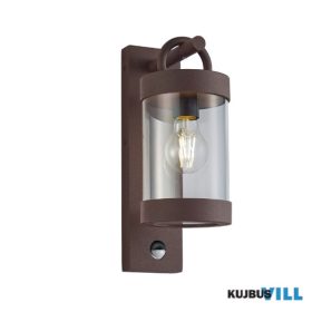   TR 204169124 SAMBESI kültéri falikar excl.1xE27 ↕33cm ↔12,5cm ↗ 18,6cm rozsdabarna