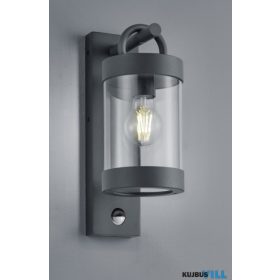  TR 204169142 SAMBESI kültéri falikar excl.1xE27 ↕33cm ↔12,5cm ↗ 18,6cm antracit