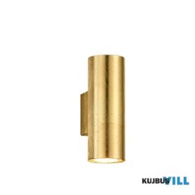   TRIO 206400279 CLEO falikar excl.2xGU10 ↕16,5cm ↔6cm ↗ 10cm arany