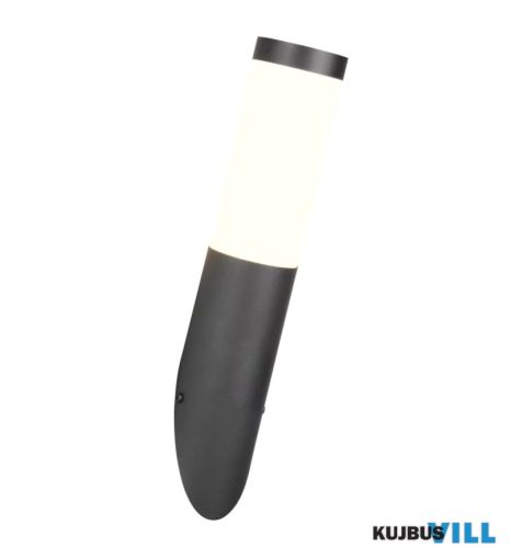 TR 209760132 TRIOTO kültéri falikar excl.1xE27/25W ↕39cm ↔17cm Ø7,5cm IP44 matt fekete
