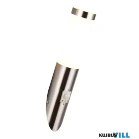   TRIO 209769107 TRIOTO kültéri falikar excl.1xE27/25W ↕39cm ↔7,5cm ↗17cm IP44 matt nikkel sensor