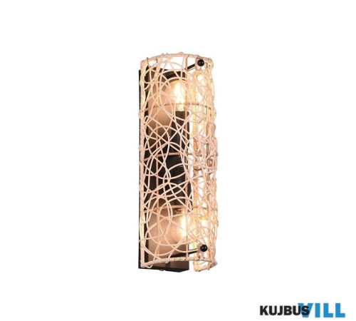 TR R21142036 LOVIS falikar excl.2xE14 ↕30cm ↔10cm ↗ 8cm natural