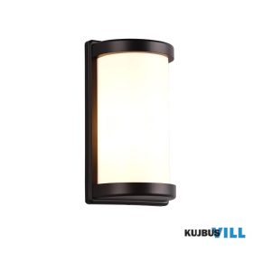   TRIO R21186132 PUELO falikar excl.1xE27 ↕26,5cm ↔14,5cm ↗ 10cm matt fekete