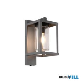   TRIO 212060142 LUNGA kültéri falikar excl.1xE27 ↕33cm ↔16cm ↗ 22,5cm antracit