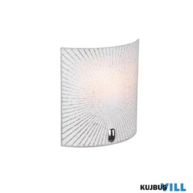   TRIO 212200100 ELISA falikar excl.1xE27 ↕22cm ↔20cm ↗ 8,5cm átlátszó