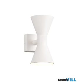  TR 212560231 ARDAS kültéri falikar excl.2xGU10 ↕20cm ↔7,6cm ↗ 15cm matt fehér