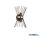 TR R21532080 ROD falikar excl.2xE14 ↔21cm ↗13cm ↕31cm fekete-arany