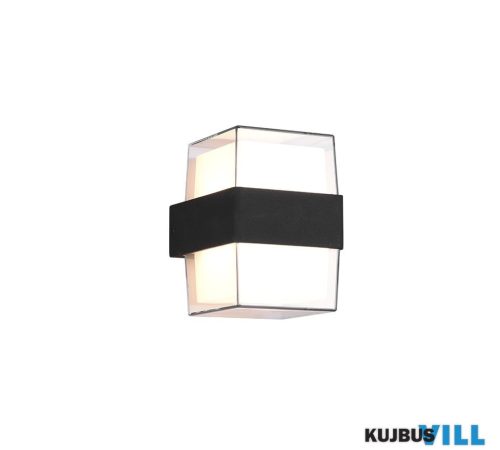 TR R22062142 MOLINA kültéri falikar incl.2x4,6W LED/550Lm/3000K ↕13,2cm ↔9,6cm ↗ 10,7cm antracit