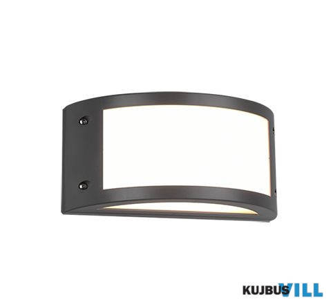TR R22151142 KENDAL kültéri falikar incl.1x12W LED/1400Lm/3000K ↕11,5cm ↔24,8cm ↗ 11,8cm antracit