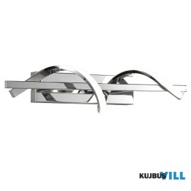   TRIO R22201106 ISABEL falikar incl.1x8,5W LED950Lm4000K ↕12cm ↔46cm ↗ 17cm króm