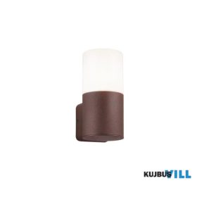   TRIO 222260124 HOOSIC kültéri falikar excl.1xE27 ↕17,5cm ↔8,5cm ↗ 11,8cm rozsdabarna