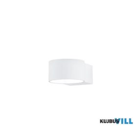   TRIO 223410131 LACAPO falikar incl.1x4,3W LED/430Lm/3000K ↕6cm ↔10,5cm ↗ 15cm matt fehér
