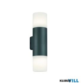   TRIO 224060242 HOOSIC kültéri falikar excl.2xE27 ↕33cm ↔8,5cm ↗ 11,8cm antracit