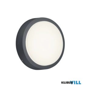   TR 227260142 BREG kültéri falikar incl.1x8,5W LED/850Lm/3000K Ø20cm ↗ 5,5cm antracit