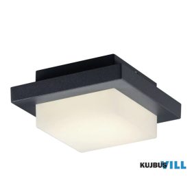   TR 228960142 HONDO kültéri falikar incl.1x3,5W LED/330Lm/3000K ↕14cm ↔14cm ↗ 6,5cm antracit