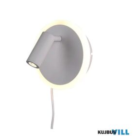   TRIO 229210231 JORDAN falikar incl.1x5W LED/550Lm/3000K & incl.1x2W LED/200Lm/3000K Ø15cm ↗ 12cm matt fehér