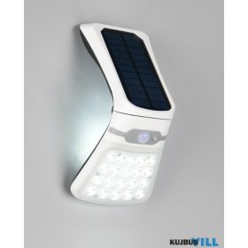   TR R23146101 DIADEMA solar kültéri falikar 3,5W LED/300lm/4000K ↕22cm ↔11,5cm ↗11cm  IP44 fehér sensor