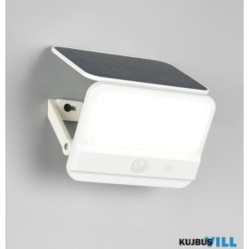   TR R23166101 VIAMAO solar kültéri falikar 4W LED/400lm/4000K ↕10,5cm ↔14,5cm ↗11,5cm IP44 fehér sensor