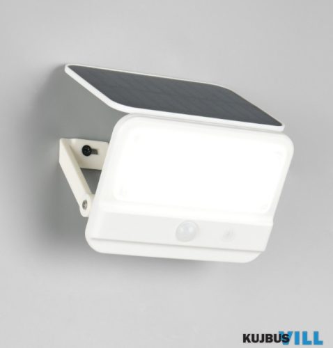 TR R23166101 VIAMAO solar kültéri falikar 4W LED/400lm/4000K ↕10,5cm ↔14,5cm ↗11,5cm IP44 fehér sensor