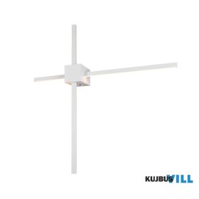   TRIO 237770131 CASSINO falikar 14W LED/1700lm 2300+3000+4000K ↕12cm ↔67,5cm ↗67,5cm matt fehér