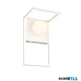   TRIO 238170131 AROLA falikar 11W LED/1300lm 2300+3000+4000K ↕18,2cm ↔30cm ↗17,5cmmatt fehér