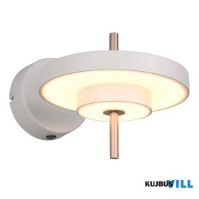   TRIO 240270176 KEATON falikar incl.1x10W LED/1200lm/2300+3000+4000K ↕18,5cm ↔20cm Ø20cm ↗30cm szürke
