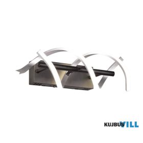   TRIO 241810205 SEQUENCE falikar incl.1x22W LED/2800Lm/2300+3000+4000K ↕11,5cm ↔50cm ↗ 15,6cm csiszolt alumínium