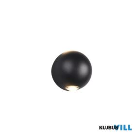   TRIO 246760232 AVISIO kültéri falikar incl.1x2W LED/250lm/3000K Ø10,5cm matt fekete