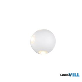   TRIO 246760431 AVISIO kültéri falikar incl.1x2W LED/250lm/3000K Ø10,5cm matt fehér