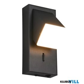   TRIO 248570132 RAGLAN falikar incl.1x3,8W LED/400Lm/3000K ↕15cm ↔7cm ↗8,5cm matt fekete