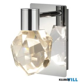   TRIO 254510106 VERANO LED falikar 5,5W/660lm CCT ↕18cm ↔11cm ↗16cm króm, kristály