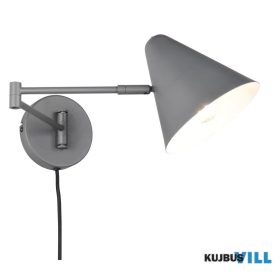   TRIO 263970142 COSIMA falikar excl.1xE14 ↕16cm ↔54cm ↗15cm Ø15cm antracit