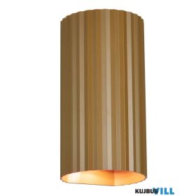   TRIO 267700265 SOKA falikar excl.2xGU10 ↕18cm ↔9,5cm ↗8,5cm kávébarna