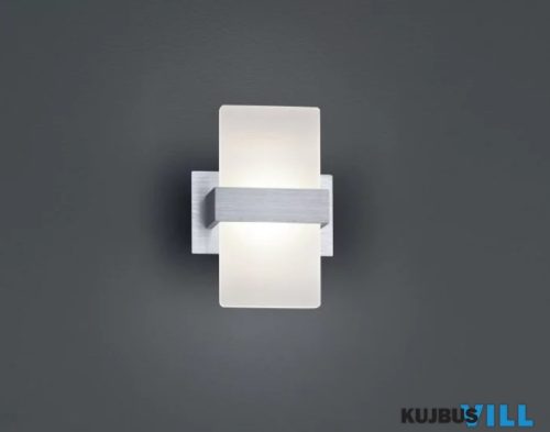 TR 274670105 PLATON falikar incl.1x4,3W LED/430Lm/3000K ↕18cm ↔13cm ↗ 9cm csiszolt alumínium