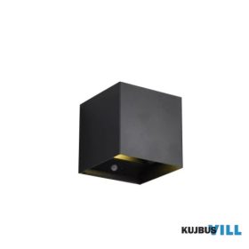   TRIO R27759132 TALENT falikar 2x1W SMD LED/50lm/3000K ↕10,5cm ↔10cm ↗10cm IP44 matt fekete