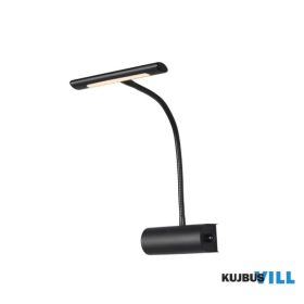   TRIO 279770132 CURTIS falikar incl.1x4W LED/400Lm/3000K ↕35cm ↔18cm ↗ 35cm matt fekete