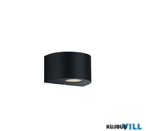 TR R28232632 ROSARIO kültéri falikar incl.2x2W LED/200Lm/3000K ↕9cm ↔15cm ↗ 10,5cm matt fekete