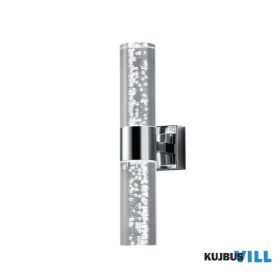   TRIO 282410206 BOLSA falikar incl.2x3,1W LED/310Lm/3000K ↕30cm ↔7cm ↗ 12cm króm