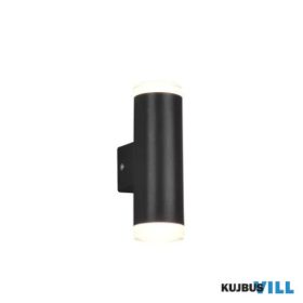   TRIO 283110232 RAY falikar incl.2x4W LED/340Lm/3000K ↕16,6cm ↔5,2cm ↗ 8cm matt fekete