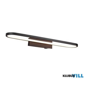   TRIO 283779132 GIANNI falikar incl.1x22W LED/2700Lm/3000K ↕8cm ↔60cm ↗ 15cm matt fekete