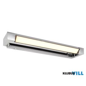   TRIO 284770106 FABRIZIO falikar incl.1x9W LED/1000Lm/2300+3000+4000K ↕6cm ↔50cm ↗10cm króm