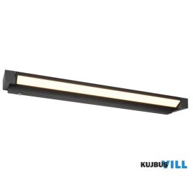   TRIO 284779132 FABRIZIO falikar incl.1x15W LED/1700Lm/2300+3000+4000K ↕6cm ↔80cm ↗10cm matt fekete